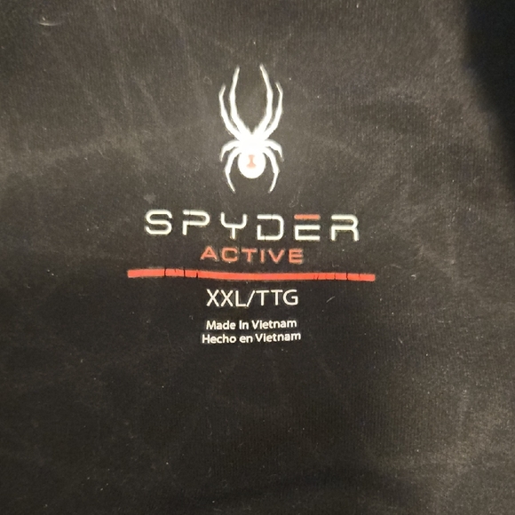 Spyder Black Activewear - Picture 2 of 5